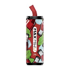 Max Mi wu Koksplåt Engångs E-cigg 3600 Puffar - Ice-cola