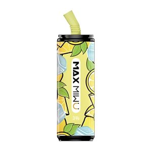 Max Mi wu Koksplåt Engångs E-cigg 3600 Puffar - Citron-is