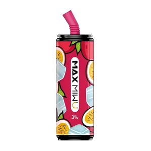 Max Mi wu Cola Tenn Engångs E-cigg 3600 Puffar - Passionsfrukt-is