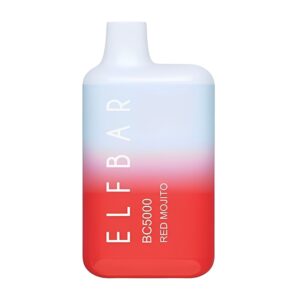 ELF BAR Disposable Vape BC 5000 Puffs - Röd Mojito
