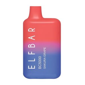 ELF BAR Disposable Vape BC 5000 Puffs - Sakura Grape