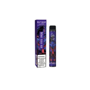 ELF BAR Lux 2000 Disposable 2000 Puffar Blue Razz Ice
