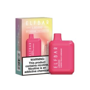 ELF BAR LB5000 Disposable 5000 puffar Cherry Peach Lemonade