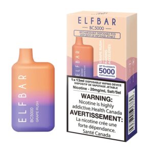 ELF BAR BC5000 Disposable Grape Rush 5000 puffar 650 mAh