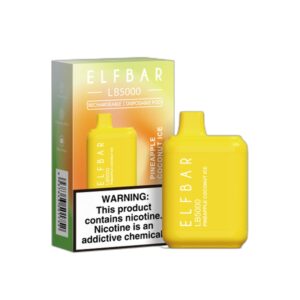 ELF BAR LB5000 Disposable Pineapple Coconut Ice 5000 puffar