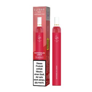 ELF BAR T600 Disposable 600 puffar Watermelon Lemon 550 mAh