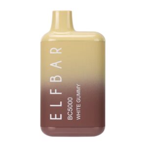 ELF BAR BC5000 Disposable 5000 puffar White Gummy 650 mAh