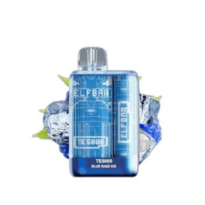 ELF BAR TE5000 Disposable Blue Razz Ice 5000 puffar 13,5 ml