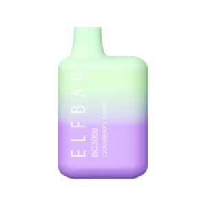 ELF BAR BC3000 Disposable Cranberry Grape 3000 puffar