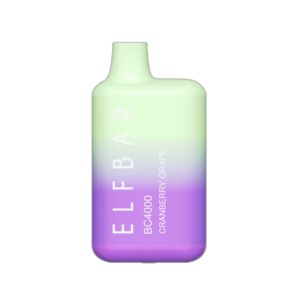 ELF BAR BC4000 Disposable 4000 puffar Cranberry Grape 650 mAh