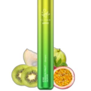 ELF BAR 600V2 Disposable 600 puffar Kiwi Passion Fruit Guava 2 ml
