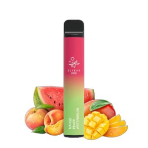 ELF BAR 2000 Disposable Mango Peach Watermelon 2000 Puffar 6,5 ml
