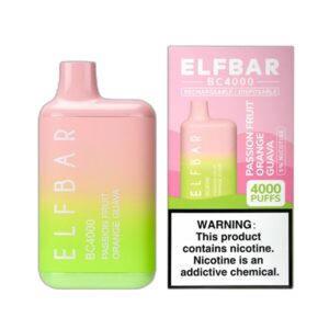 ELF BAR BC4000 Disposable Passion Fruit Orange Guava 4000 puffar
