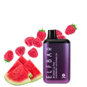 ELF BAR BC5000 Ultra Disposable Raspberry Watermelon 5000 puffar