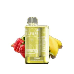 ELF BAR TE5000 Disposable 5000 puffar Strawberry Banana 550 mAh