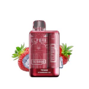 ELF BAR TE5000 Disposable 5000 puffar Strawberry Ice 13,5 ml