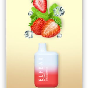 ELF BAR BC2000 Disposable Strawberry Ice 2000 Puffar 5 ml